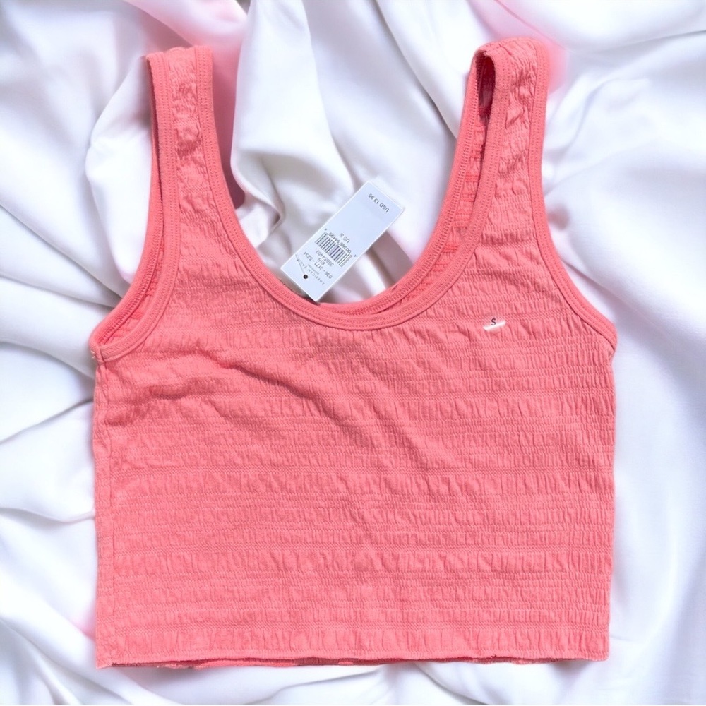 American Eagle Pink Crop Top/Size: XS/ NWT